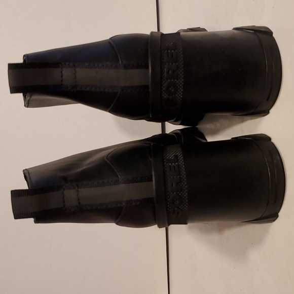 Sorel Brex Bold Waterproof Zip Front Black Platform Bootie Size 8 NWOT'S - Picture 5 of 12